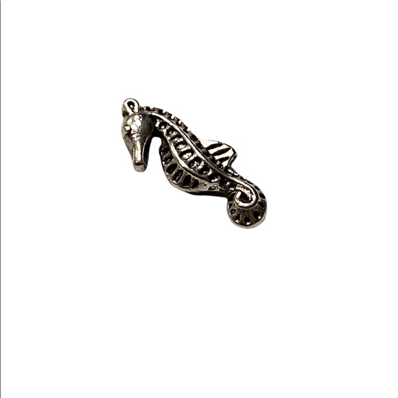 ♦️3/$10♦️NEW•Silver Seahorse floating/living locket charm - Picture 3 of 6